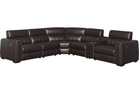 Sofa outlet's expertly selected collections offer a widerange of stylish indoor and outdoor furniture, home decor and more for every room in your home. Steve Silver Nara 4 Seat Power Reclining Leather Sectional Sofa With Outlets And Usb Ports Wayside Furniture Reclining Sectional Sofas