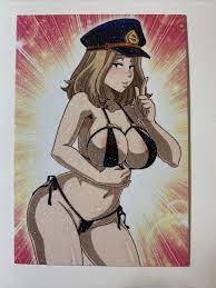 Camie Utsushimi My Hero Academia Swimsuit Sexy Goddess Anime Doujin Art  Card Hot | Inox Wind