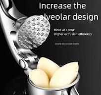 Professional Garlic Press Set - Heavy Duty Metal Mincer & Peeler - Bulk Discounts - Fast Shipping - OEM Custom Logo Accepted