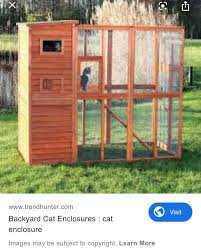 First of all, the railroad ties were laid out and leveled…they are the foundation that the enclosure sits on. Cool Outdoor Cat Enclosure Ideas Wandering Paws K9 Facebook
