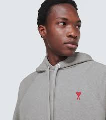 Ami hoodie grey outlet