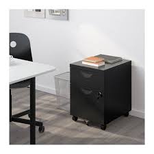 Erik Caisson 2 Tiroirs Sur Roulettes Noir 41x57cm Magasinez Chez Ikea Ikea Drawer Unit Drawers Ikea