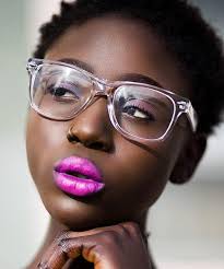 Black And Clear Ombre Glasses Monty Crystal Clear Glasses Black Women Fashion Clear Glasses Glasses Fashion Eyewear