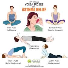 5 Easy Yoga Poses For Asthma Relief River Oaks Beauty Bar Asthma Relief Asthma Treatment Asthma Cure