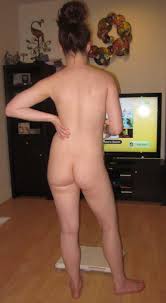 Nude Video Game Dare - Girl Playing Naked
