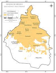 A la cdmx, mil 800 de la guardia nacional. Alcaldias De La Cdmx Download Scientific Diagram