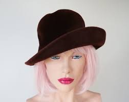 Red 50s60s Joseph Magnin/bernard Workman Hair Clip Hat // One Size // US  Made Hat With Cherries