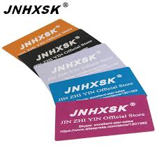 All in all, a decent set of blanks 100pcs Multicolor Anodized Aluminum Business Card Blank Laser Marking Machine Debugging Materials Blank Metal Business Card Woodworking Machinery Parts Aliexpress