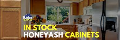 honey ash in stock cabinets builders