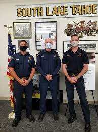 Today, we honored the final 2 firefighters who recently earned their  badges. Congratulations to new Firefighter/Paramedic Kyle Printz, who  recently graduated from the fire academy and received his badge at that  ceremony