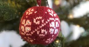 December 7, 2011 at 8:26 am Sit And Knit For A Bit Christmas Countdown December 19 Garland Arne Carlos