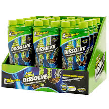 You're reviewing:green gobbler dissolve liquid drain dissolve has 2 pre measured applications. Green Gobbler Dissolve Drain Opener Liquid Hair Grease Clog Remove Factory Direct Chemicals