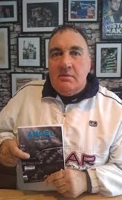 The Taxman Brian Cockerill with his copy of my new book Angel With Dirty  Hands