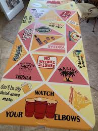 Hand Painted Custom Personalized Beer Pong Table In 2020 Beer Pong Table Painted Beer Pong Table Diy Beer Pong Table Designs