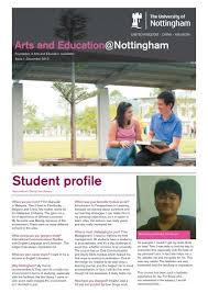 Enjoy a 100% application fee waiver when you submit an application during the open day and join us this june or september! Student Profile The University Of Nottingham Malaysia Campus