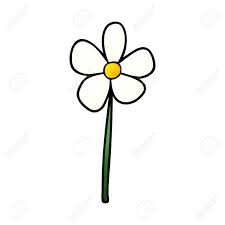 Cartoon Single Flower Royalty Free SVG, Cliparts, Vectors, and Stock  Illustration. Image 95771117.