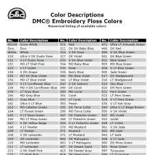 Dmc 6 Strand Embroidery Floss April 2017 Page 1 Inventory