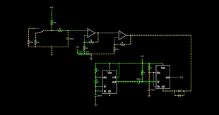 The green color indicates positive voltage. Top Ten Online Circuit Simulators Electronics Lab Rik