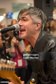 Chris Cain, Andy Burrows and Keith Murry of We Are Scientists perform...  News Photo