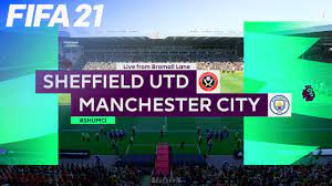 Fc sevilla fc shakhtar donetsk shamrock rovers shandong luneng taishan shanghai greenland shenhua shanghai sipg sheffield united. Fifa 21 Sheffield United Vs Manchester City Bramall Lane Youtube