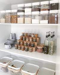 Check Latest Small Kitchen Organization Ideas Space Saving Tiny House Kitchen Cabinets Organizat Pantry Inspiration Pantry Organisation Small Kitchen Cabinets