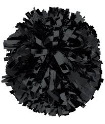 Black And Gold Cheerleading Pom Poms Solid Metallic Instock Pom In 2020 Cheer Pom Poms Cheerleading Pom Poms Cheerleading