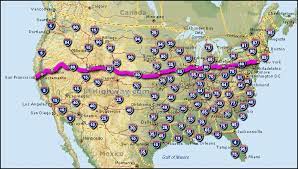 I 80 Interstate 80 Road Maps Traffic News Road Trip Places Interstate 40 Cross Country Road Trip