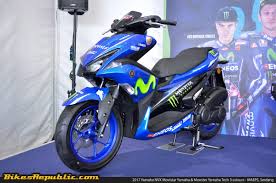 Yamaha nvx 155 2020 phiên bản mới tại malaysia sẽ có giá 2.447 usd. 2017 Yamaha Nvx Appears In Movistar Yamaha Monster Yamaha Tech 3 Colours Bikesrepublic
