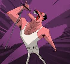 I Don T Believe In Peter Pan Frankenstein Or Superman All I Wanna Do Is Queen S Freddie Mercury Illustrated By Trevo Freddie Mercury Cool Bands Illustration
