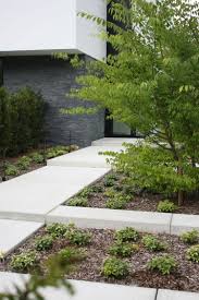 Amenagement Jardin Paysager Moderne Avec Coin De Detente En 80 Idees Vorgarten Modern Gartengestaltung Garten