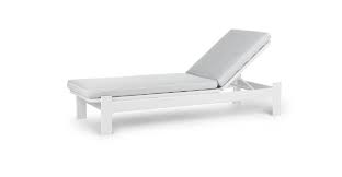 Modern Simple And Confident The Eleya Lounger S Boxy Silhouette Makes For Super Supported Lo Lounge Chair Outdoor Modern Outdoor Lounge Chair Outdoor Lounge