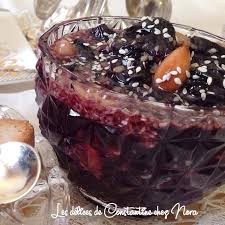Confiture De Raisin Rouge Noir Aux Amandes Et Sesame Recette Confiture Raisin Recette Confiture Recette Raisin