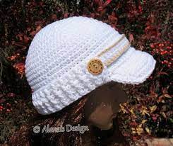 Visor Beanie With Ribbed Brim Free Crochet Pattern Crochet Crochet Patterns Boy Crochet Patterns