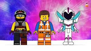 La martinière nombre de pages: The Lego Movie 2 Drawing Emmet Sweet Mayhem Sharkia Lego Minifigures