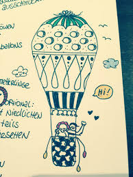 Sommer Sonne Heissluftballon Creatipster