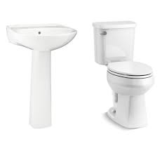 p2 pedestal sink and comfort height