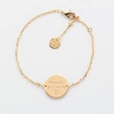 Bracelet Chaine Plaque Or Personnalise Citation Medaille Gravee 15 Mm Bijou Porte Bonheur Bracelet Gold Gold