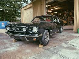 Image result for Raven Black 1965 Mustang