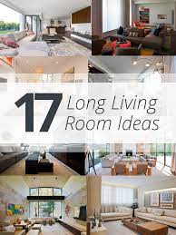 It's such a frustrating shape. 17 Long Living Room Ideas Home Design Lover