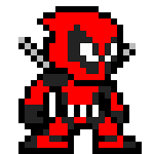 Deadpool Pixel Art Templates Melty Beads Art Template