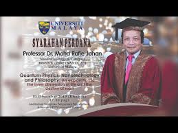 Открыть страницу «info diploma universiti malaya» на facebook. Inaugural Lecture By Professor Dr Mohd Rafie Johan Youtube
