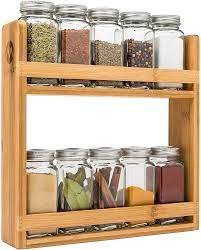 Spice rack lounge brings you a fresh, vibrant energy to the iconic space. Amazon Com Morvat Bamboo Wood Spice Rack Organizer Wooden Spice Rack Wood Spice Organizer Spice Shelf Kitchen Cabinet Organizer Seasoning Rack Counter Top Or Door Or Wall Mount Tiered Spice Rack Home Improvement