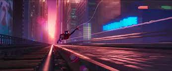 Spiderman Into The Spiderverse Screencap Film Color Cinematography Filmstills Film Stills Cinematography Movie Shots