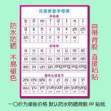 Usd 6 52 Primary School Pinyin Consonant Vowel Spelling