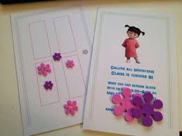 Monsters Inc Boo Party For A Girl Monsters Inc Boo Monsters Inc Invitations Monster Inc Party