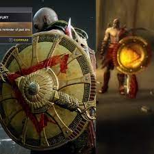 Just a casual reminder that this is the same shield Kratos gives to Deimos  upon their reunion. : rGodofWar