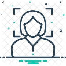 Go premium and you will receive the commercial license. Free Female Face Recognition Line Icon Available In Svg Png Eps Ai Icon Fonts