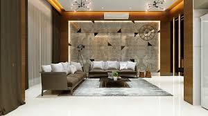 The trend is all towards wall length curtains this season, as shown by this visible yet impossible to ignore set of curtains done in simple. Residential Project Living Room Wall Designs Wall Tiles Living Room Modern Living Room Wall