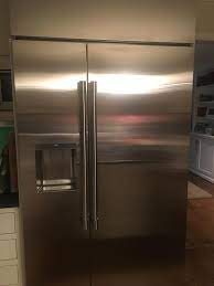 Unplugging & replugging the fridge didn't help either. Ziss420dnss Monogram 42 Smart Built In Side By Side Refrigerator With Dispenser Monogram Appliances