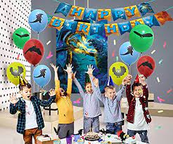 From spaceships and laser beams. Godzilla Happy Birthday Banner Decorations Godzilla King Of The Monsters Themed Birthday Party Supplies For Kid S Party Buy Online At Best Price In Uae Amazon Ae